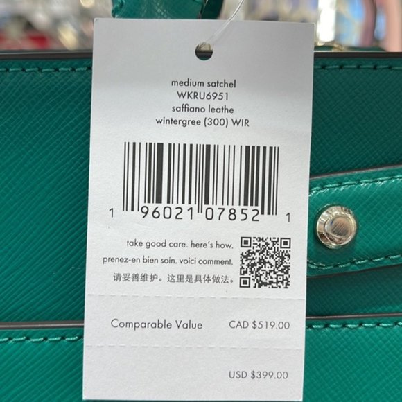Kate Spade Staci Medium Satchel Green bean - Picture 13 of 16